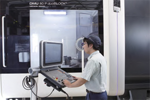 DMG MORI 5轴联动加工技术将难切削材质的铸件加工成非常复杂的形状